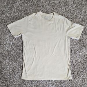 Boys Beige Basic Cotton T Shirt XL 14-16 Wonder Nation